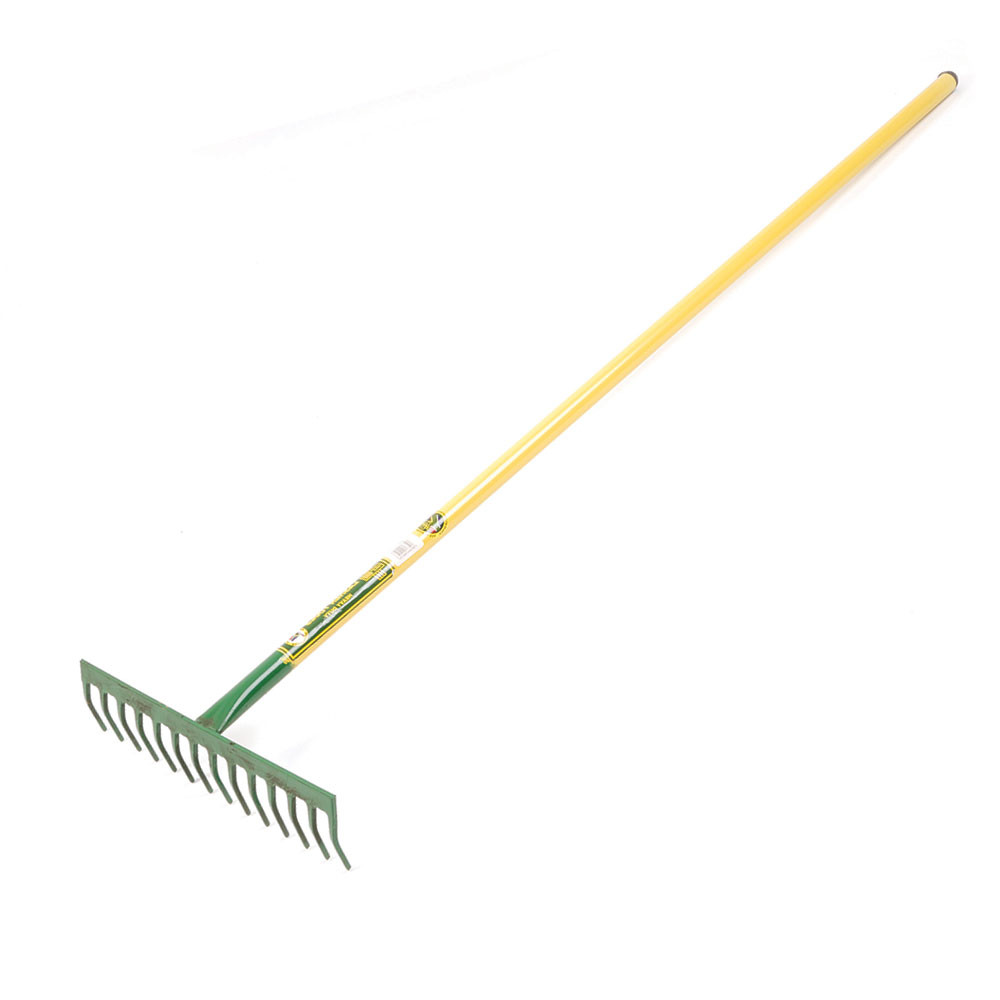 Rake Deluxe Garden (14 Tooth Heavy Duty, All Steel)